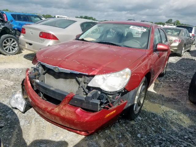 1C3LC56B09N534484 - 2009 CHRYSLER SEBRING TO RED photo 2