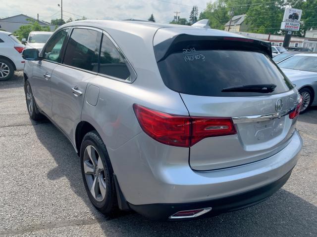 5FRYD4H29EB006343 - 2014 ACURA MDX GRAY photo 4