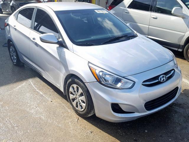 KMHCT4AE5GU084742 - 2016 HYUNDAI ACCENT SE SILVER photo 1