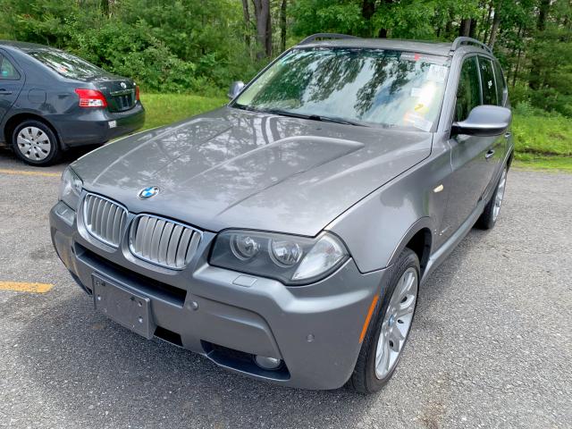 WBXPC9C43AWJ39145 - 2010 BMW X3 XDRIVE3 GRAY photo 1