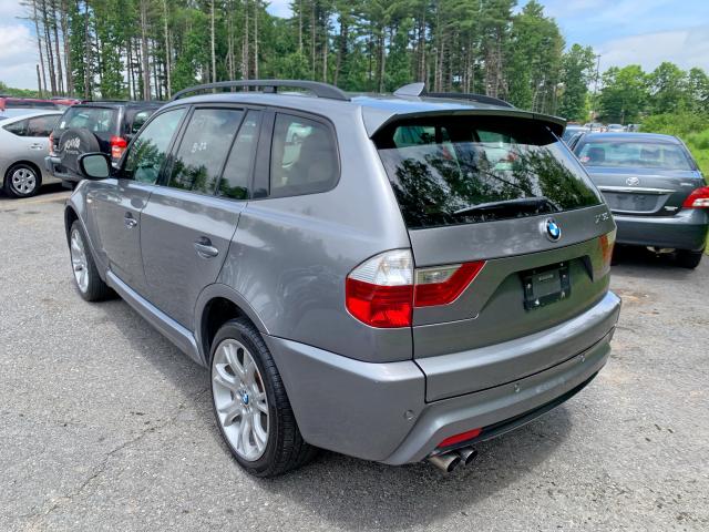 WBXPC9C43AWJ39145 - 2010 BMW X3 XDRIVE3 GRAY photo 4