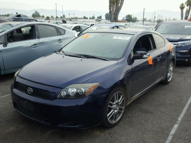 JTKDE167X80228279 - 2008 TOYOTA SCION TC ლურჯი ფოტო 2