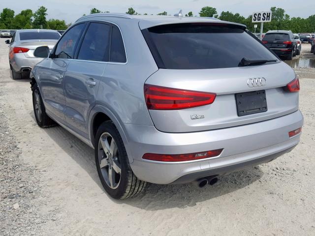 WA1BFCFS8FR013496 - 2015 AUDI Q3 PREMIUM GRAY photo 3