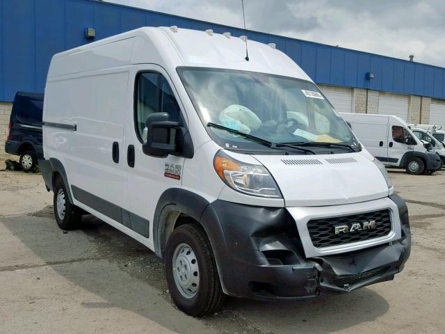 3C6TRVCGXKE539199 - 2019 RAM PROMASTER 白色 照片 1