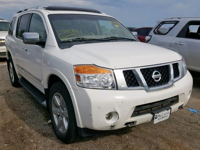 5N1BA0NE5BN609810 - 2011 NISSAN ARMADA PLA WHITE photo 1