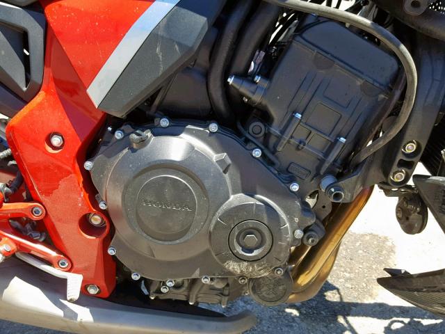 ZDCSC6013GF225105 - 2016 HONDA CB1000 R RED photo 7