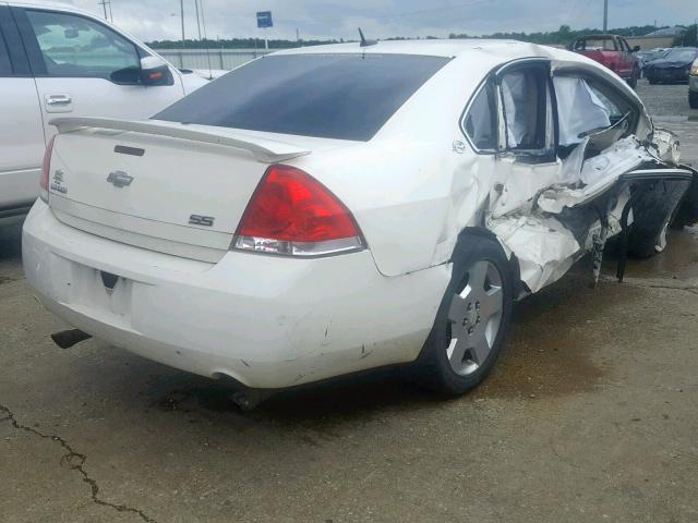2G1WD58C869162590 - 2006 CHEVROLET IMPALA SUP თეთრი ფოტო 4