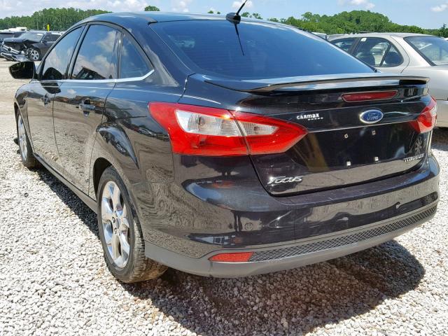 1FAHP3J29CL300340 - 2012 FORD FOCUS TITA BLACK photo 3