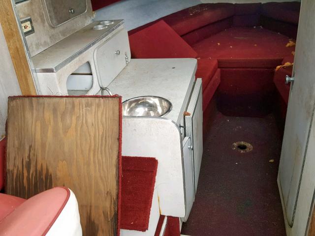 XUE82839F889 - 1989 SUNT BOAT CABIN BURGUNDY photo 6