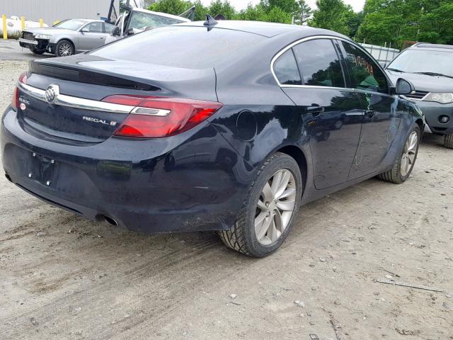 2G4GK5EX3E9213335 - 2014 BUICK REGAL BLACK photo 4