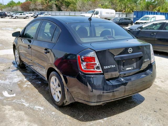 3N1AB61E87L698823 - 2007 NISSAN SENTRA 2.0 BLACK photo 3