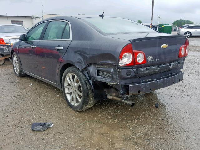 1G1ZE5EB8A4160386 - 2010 CHEVROLET MALIBU LTZ 灰色 照片 3