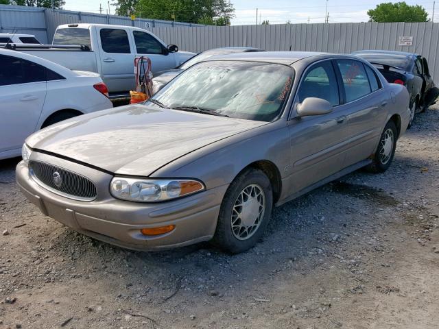 1G4HR54K11U168088 - 2001 BUICK LESABRE LI TAN photo 2