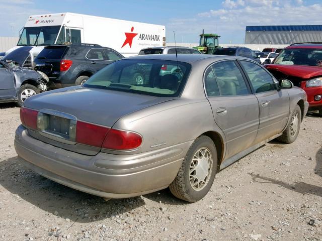 1G4HR54K11U168088 - 2001 BUICK LESABRE LI TAN photo 4