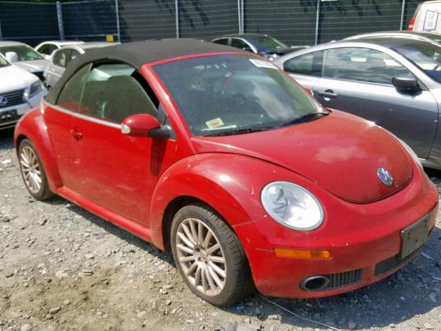 3VWSF31Y16M330830 - 2006 VOLKSWAGEN NEW BEETLE Qırmızı foto 1