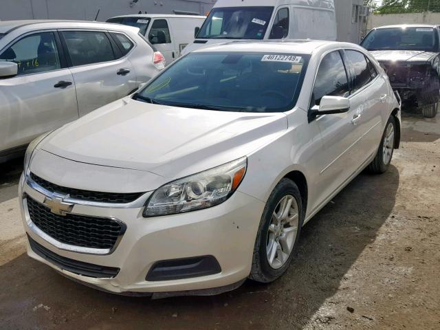 1G11C5SL9EF221769 - 2014 CHEVROLET MALIBU 1LT თეთრი ფოტო 2