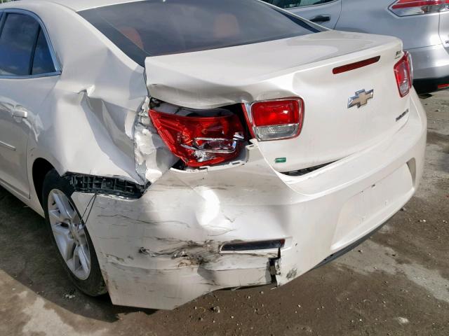 1G11C5SL9EF221769 - 2014 CHEVROLET MALIBU 1LT თეთრი ფოტო 9