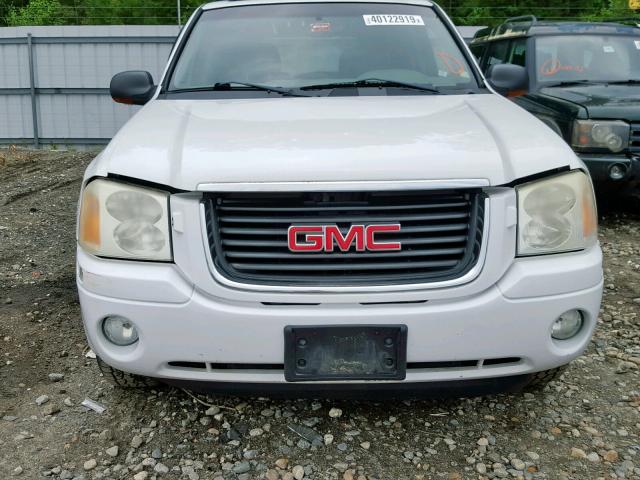 1GKDT13S622473277 - 2002 GMC ENVOY WHITE photo 9