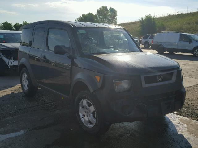 5J6YH28573L015776 - 2003 HONDA ELEMENT EX BLACK photo 1