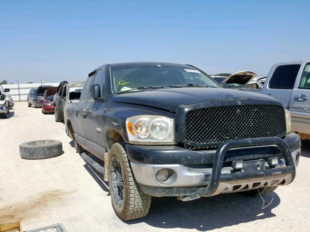 1D7HA18NX8S513798 - 2008 DODGE RAM 1500 S BLACK photo 1