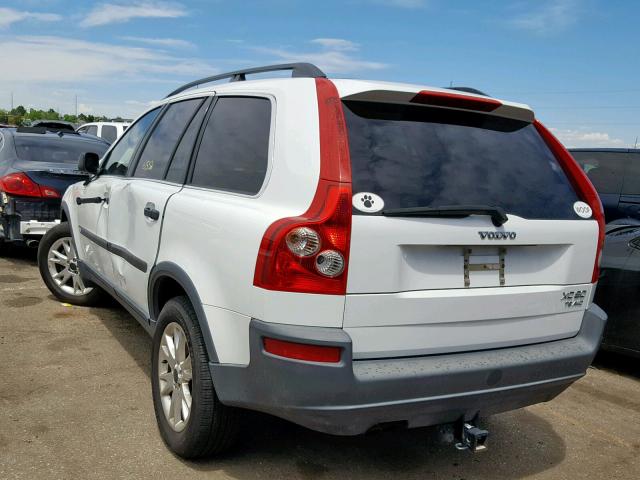 YV1CZ91HX41056128 - 2004 VOLVO XC90 T6 SILVER photo 3