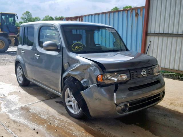 JN8AZ2KR5AT156864 - 2010 NISSAN CUBE BASE GRAY photo 1