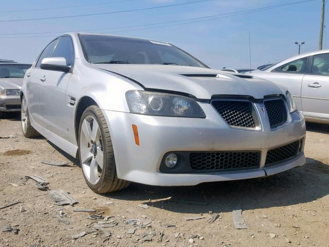 6G2EC57Y79L209647 - 2009 PONTIAC G8 GT SILVER photo 1