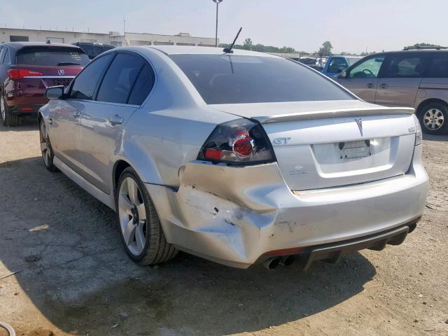 6G2EC57Y79L209647 - 2009 PONTIAC G8 GT SILVER photo 3