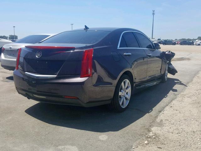 1G6AA5RA5E0141442 - 2014 CADILLAC ATS PURPLE photo 4