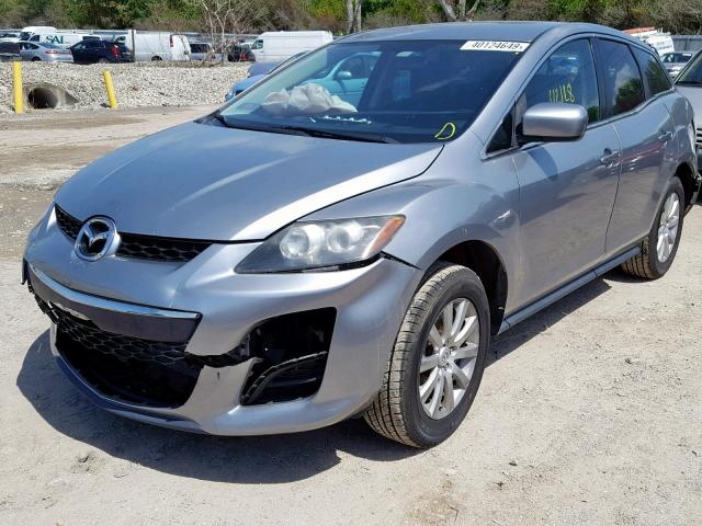 JM3ER2B56B0369200 - 2011 MAZDA CX-7 GRAY photo 2