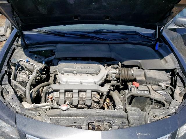 19UUA8F59DA001665 - 2013 ACURA TL TECH GRAY photo 7