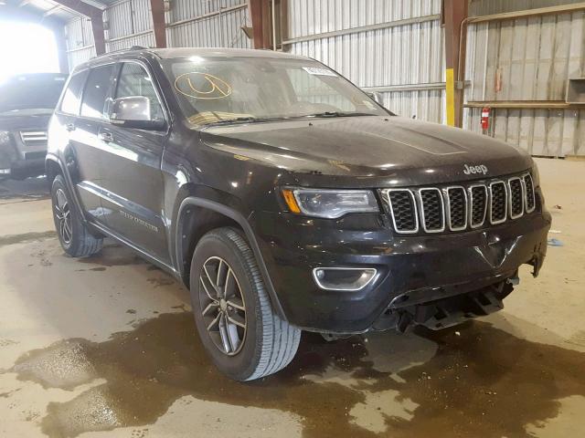 1C4RJEBG7HC732258 - 2017 JEEP GRAND CHER BLACK photo 1