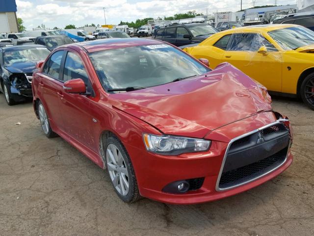 JA32U8FW4FU020632 - 2015 MITSUBISHI LANCER GT RED photo 1