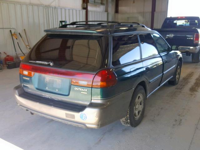 4S3BG6850V7630963 - 1997 SUBARU LEGACY OUT GREEN photo 4