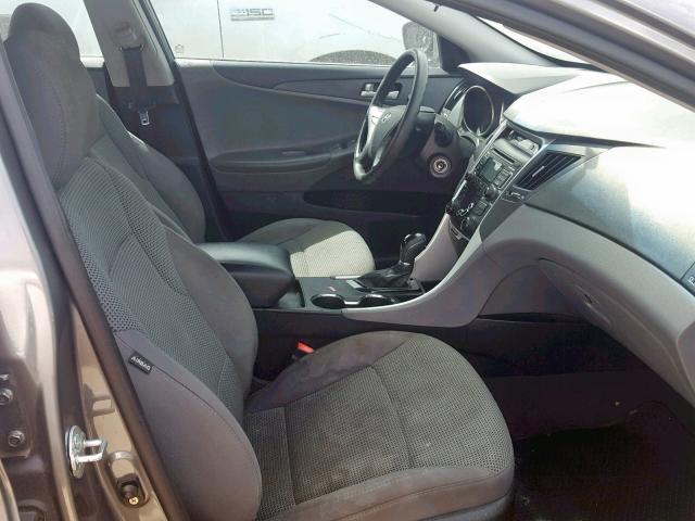 5NPEB4AC3BH240648 - 2011 HYUNDAI SONATA GLS GRAY photo 5