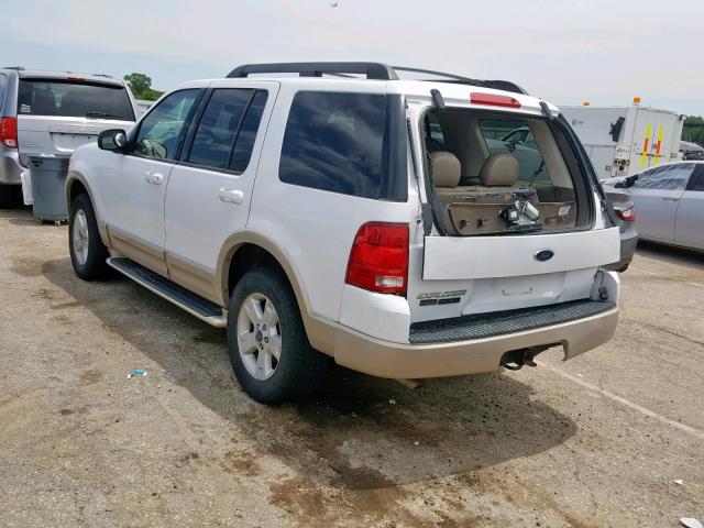 1FMZU74KX5ZA41864 - 2005 FORD EXPLORER E WHITE photo 3