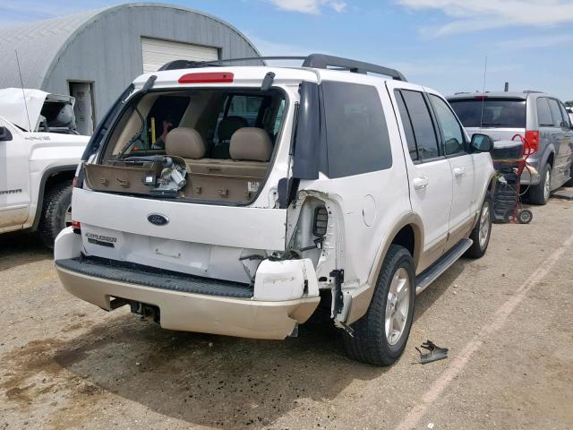 1FMZU74KX5ZA41864 - 2005 FORD EXPLORER E WHITE photo 4