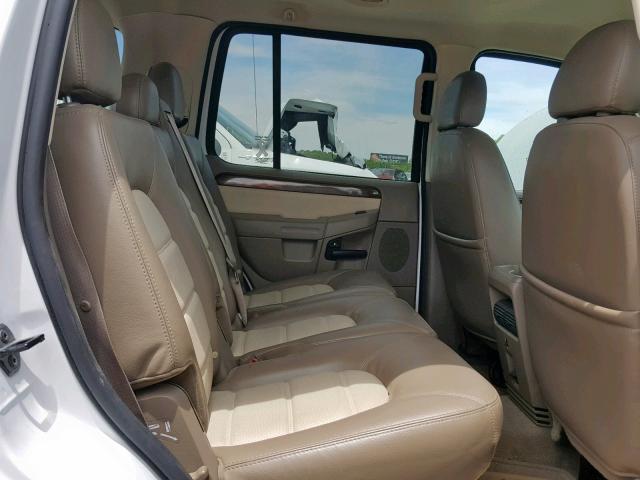 1FMZU74KX5ZA41864 - 2005 FORD EXPLORER E WHITE photo 6