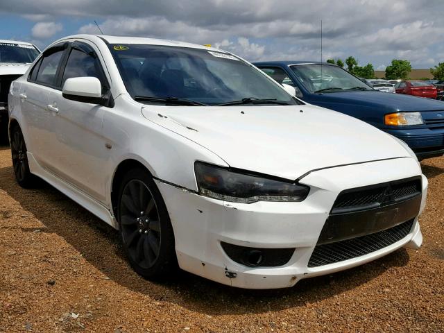 JA3AU86U28U004149 - 2008 MITSUBISHI LANCER GTS WHITE photo 1