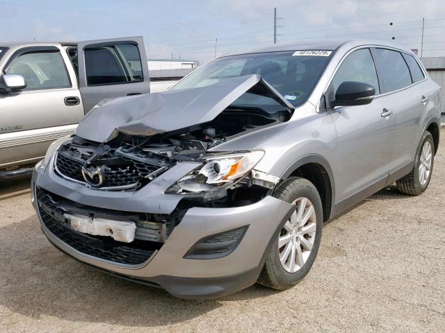 JM3TB2MA8A0230092 - 2010 MAZDA CX-9 SILVER photo 2