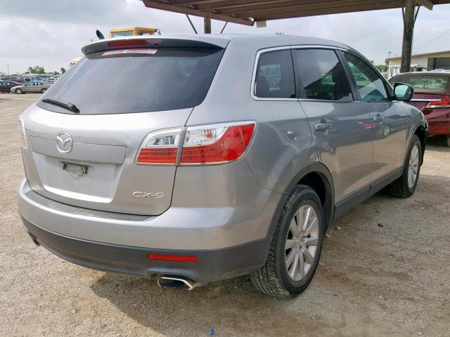 JM3TB2MA8A0230092 - 2010 MAZDA CX-9 SILVER photo 4