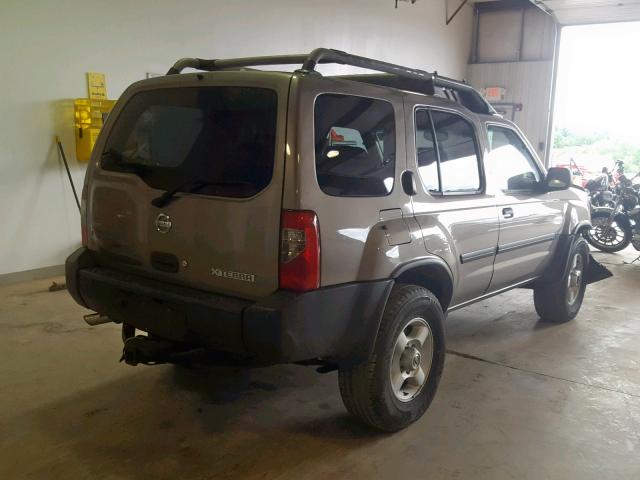 5N1ED28Y23C631198 - 2003 NISSAN XTERRA XE TAN photo 4