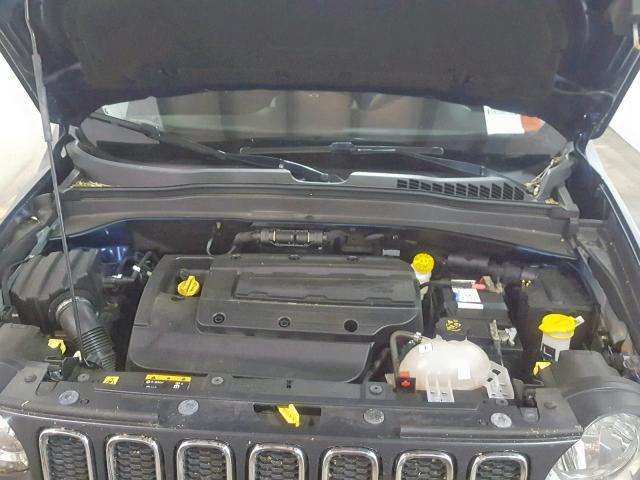 ZACCJBAW6GPC57743 - 2016 JEEP RENEGADE S BLUE photo 7