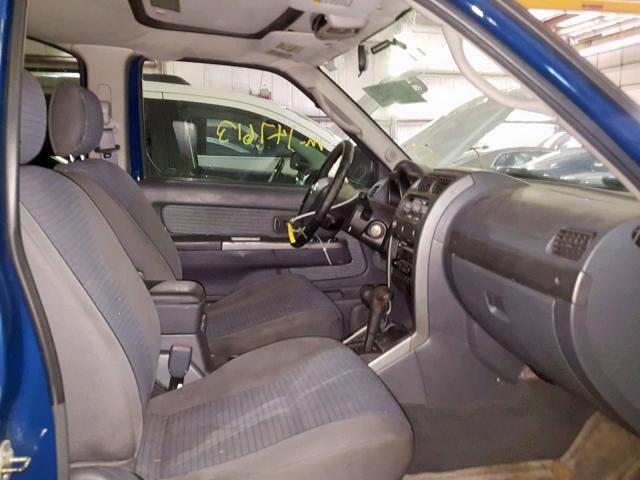 5N1ED28Y13C670493 - 2003 NISSAN XTERRA XE BLUE photo 5