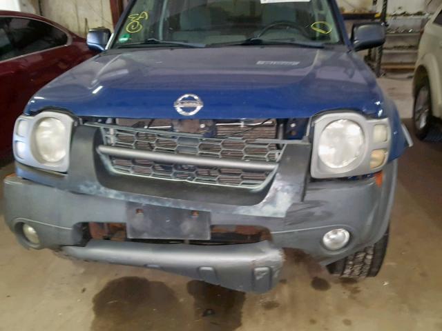 5N1ED28Y13C670493 - 2003 NISSAN XTERRA XE BLUE photo 9