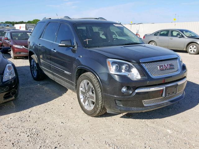 1GKKVTED1BJ266314 - 2011 GMC ACADIA DEN BLACK photo 1