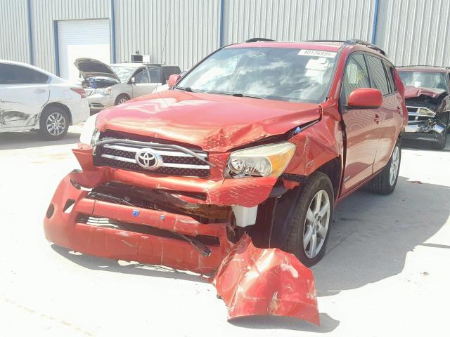 JTMBD31V686061211 - 2008 TOYOTA RAV4 LIMIT RED photo 2