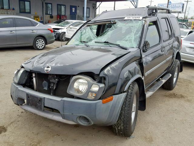 5N1ED28T84C667516 - 2004 NISSAN XTERRA XE BLACK photo 2