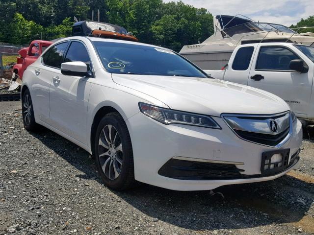 19UUB1F39FA013269 - 2015 ACURA TLX WHITE photo 1