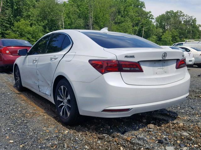 19UUB1F39FA013269 - 2015 ACURA TLX WHITE photo 3